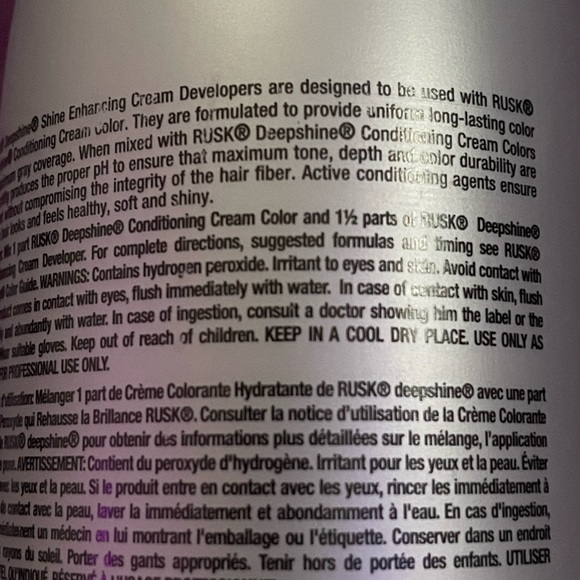 Shine Enhancing Cream Developer - 20 Volume - Picture 5 of 9